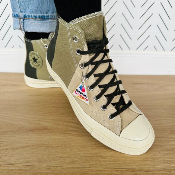❤️❤️Converse Chuck Taylor All Star 70 Hi Women Shoes 8.5 Sneakers Beige A06534C - Picture 3 of 11